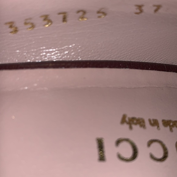 🏆🎖SOLD ELSEWHERE!🎖🏆Gorgeous Gucci Brown Stud Toe Heels TWO SIZE SHOES - Picture 5 of 9